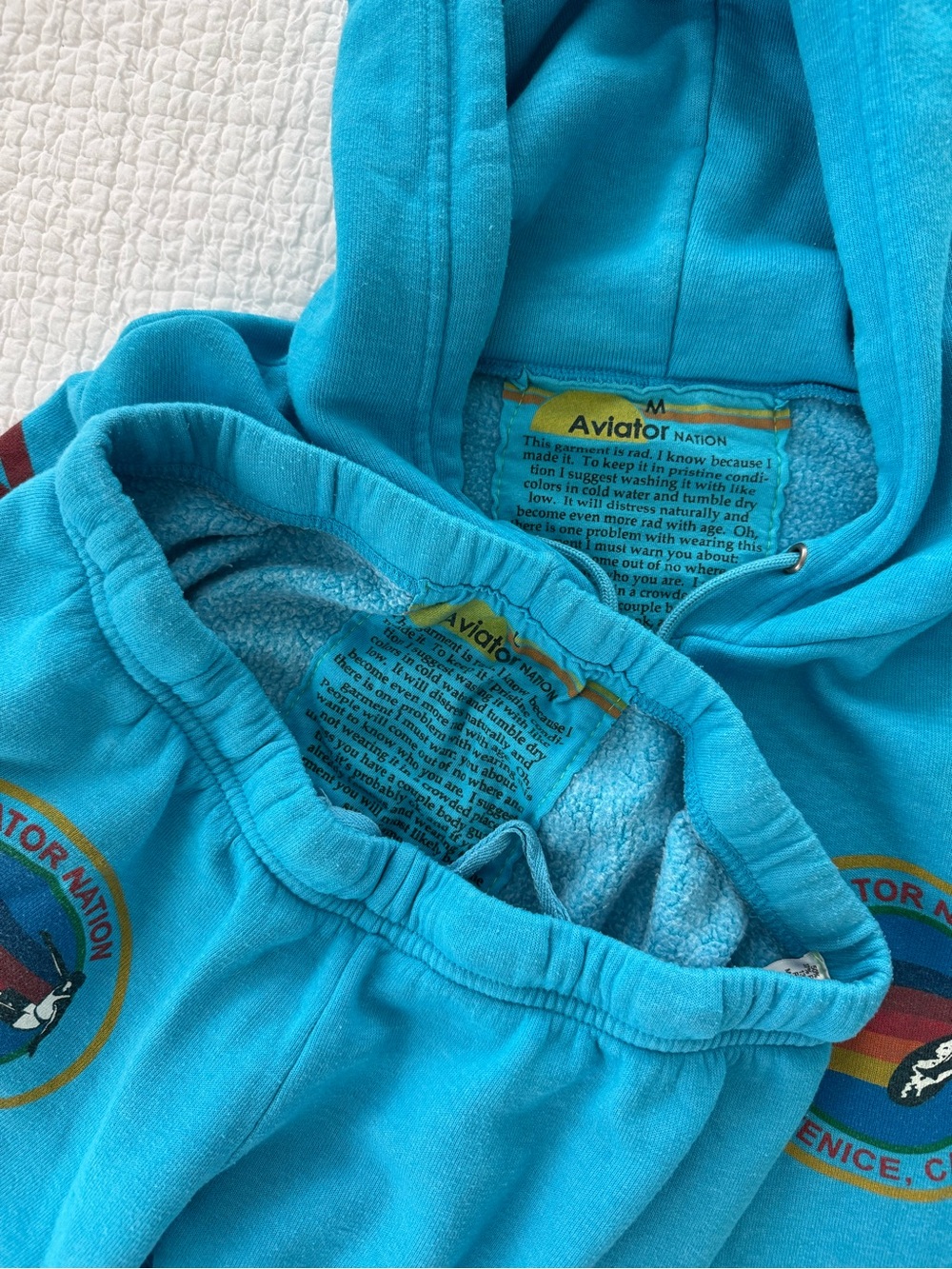 Aviator Nation Blue Matching Set!!! - Picture 2 of 4